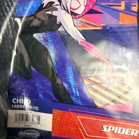 NEW 10/12 Spider-Gwen Official Halloween Costume Ghost-spider - Picture 11 of 11